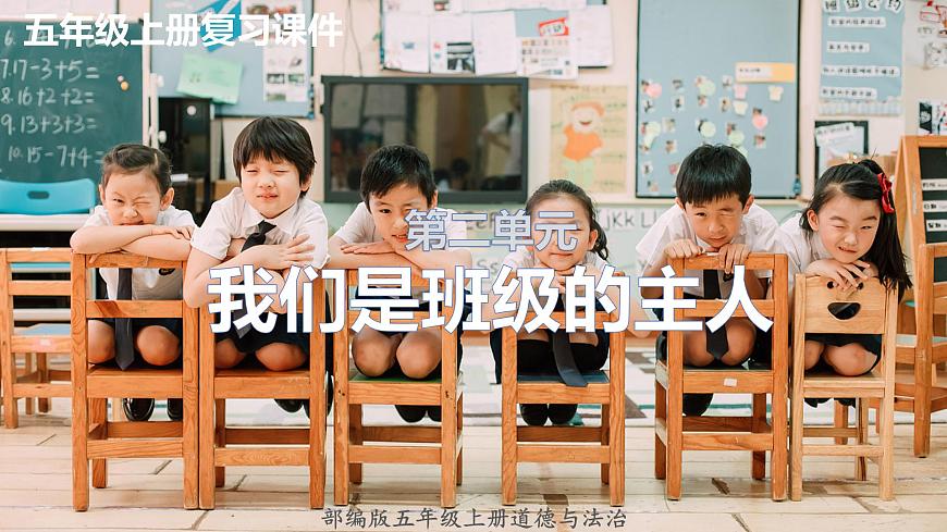 【重難點(diǎn)講義】部編版道德與法治五年級(jí)上冊(cè)： 第二單元 我們是班級(jí)的主人 總復(fù)習(xí)課件第1頁(yè)