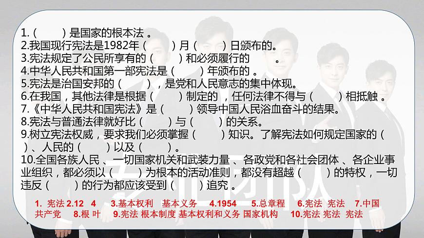 【重難點(diǎn)講義】部編版道德與法治六年級(jí)上冊(cè)： 第二單元 我們是公民 總復(fù)習(xí)課件第7頁(yè)