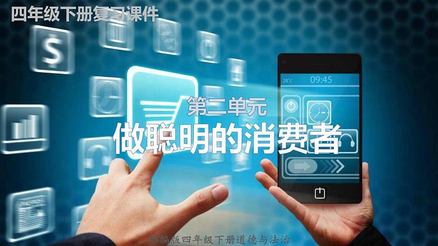 【重難點(diǎn)講義】部編版道德與法治四年級下冊-第二單元：做聰明的消費(fèi)者（單元復(fù)習(xí)課件）第1頁