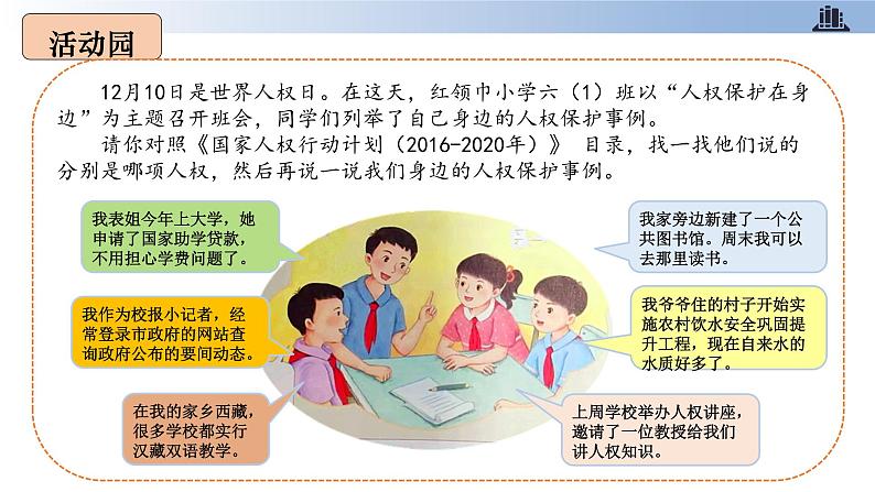 第四课+公民的基本权利和义务+第三课时+国家尊重和保障人权(教学课件)-2023-2024学年六年级上册道德与法治优质教学课件+教案(部编版)08
