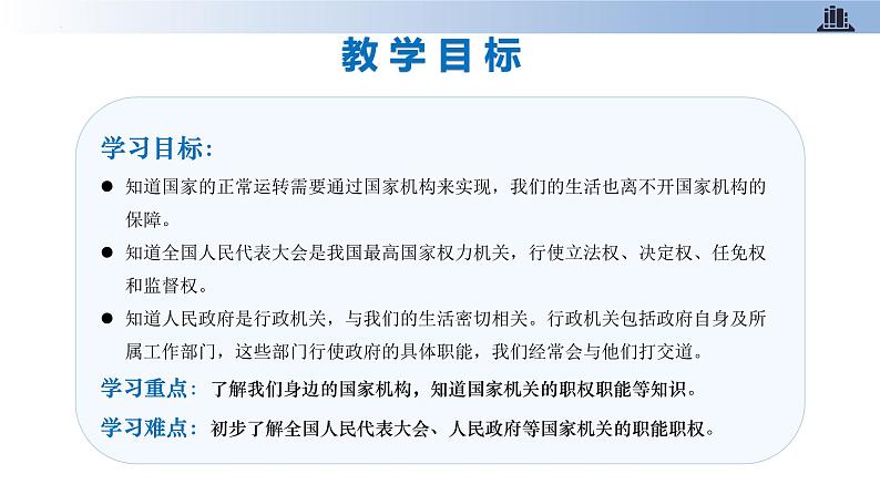 第5课 国家机构有哪些 第一课时 身边的国家机构 国家机关的职权第2页