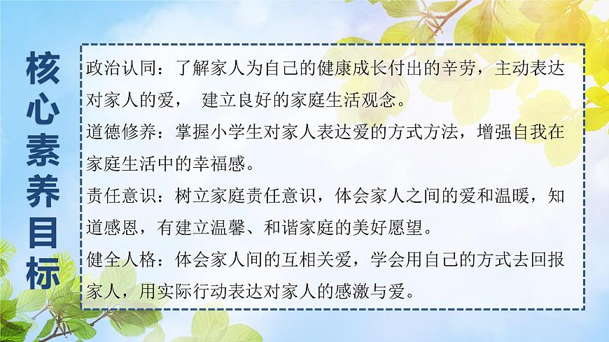 道法一下 第10課家人的愛 課件第2頁