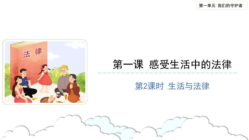感受生活中的法律(第二课时) 精品课件01