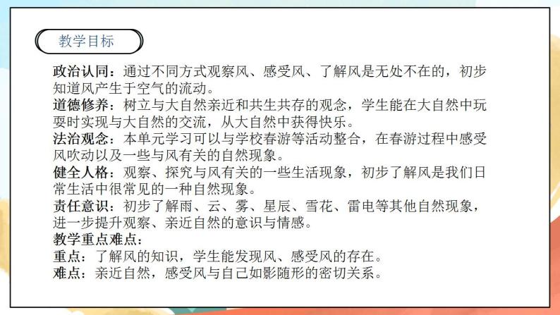 【核心素养】人教部编版道法一年级下册5.《风儿轻轻吹》第一课时 课件+教案+素材02