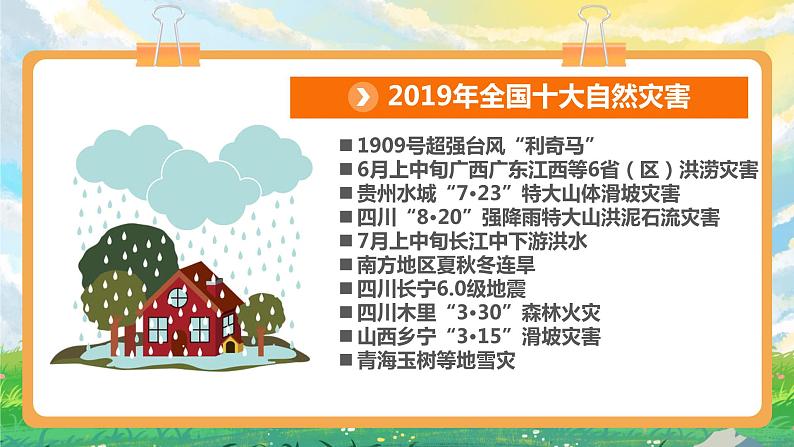 部编版小学道法六年级下册5.地球--应对自然灾害 第二课时 课件第2页