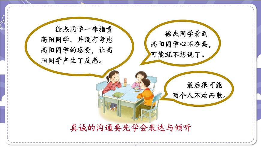 【道德與法治(統(tǒng)編版)】學(xué)會溝通交流(第三課時)-2課件第6頁