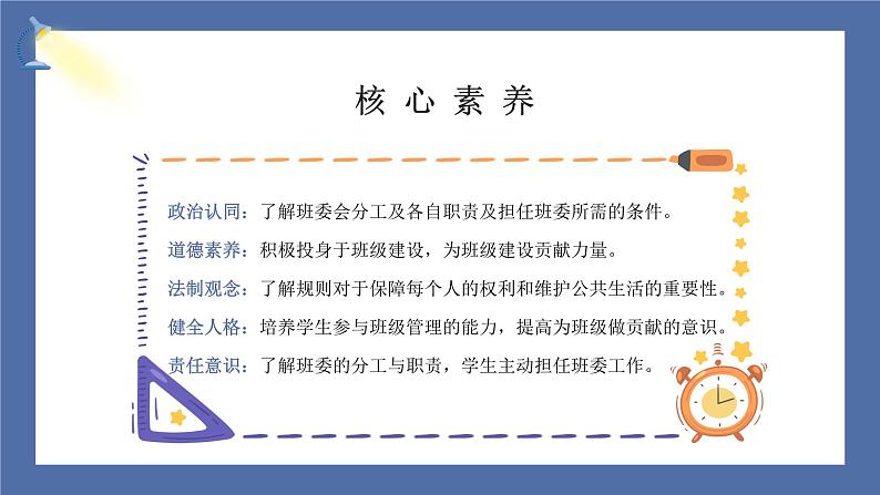 【核心素养】部编版小学道德与法治五年级上册4第1课时《选举产生班委会》课件+教案+同步练习(含试卷和答案)02