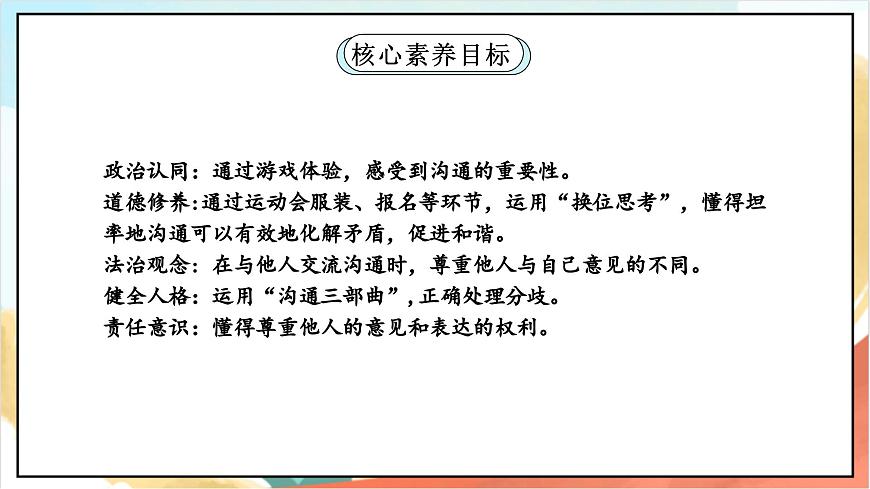 統(tǒng)編版道法五年級上冊 2.2 學會溝通交流 第二課時 課件第2頁