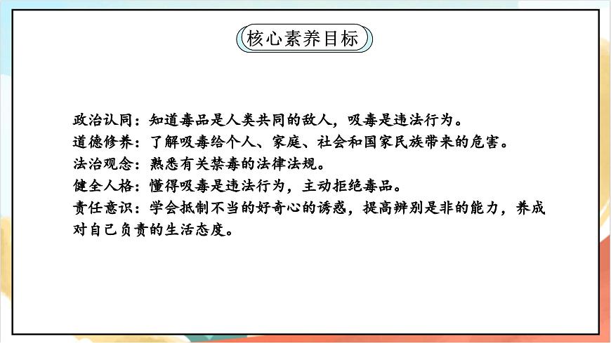 統(tǒng)編版道法五年級(jí)上冊(cè)  3.2 主動(dòng)拒絕煙酒與毒品 第二課時(shí) 課件第2頁(yè)