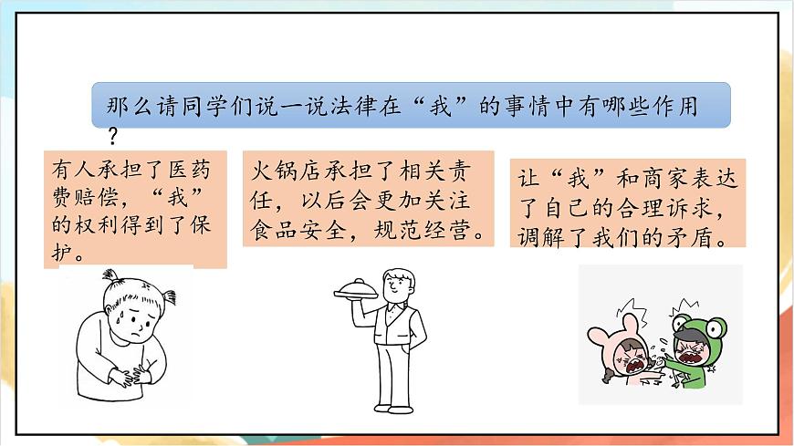 統(tǒng)編版道法六年級(jí)上冊(cè) 1.1 感受生活中的法律 第一課時(shí)  課件第7頁