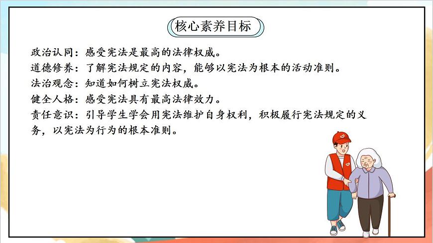 統(tǒng)編版道法六年級(jí)上冊(cè)   2.3 憲法是根本法 第三課時(shí)  課件第2頁(yè)