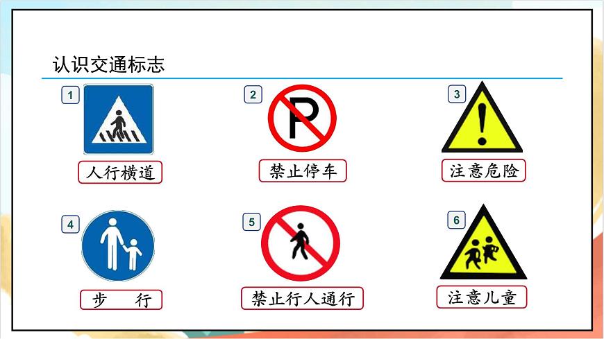 統(tǒng)編版道法一年級(jí)上冊(cè) 4.2上學(xué)路上 課件第5頁