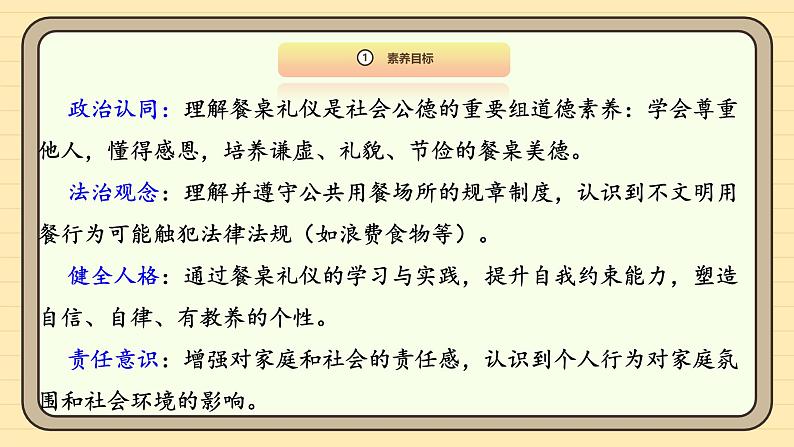 【统编版】一上道法 10.《吃饭有讲究》第2课时 教案 课件 素材03