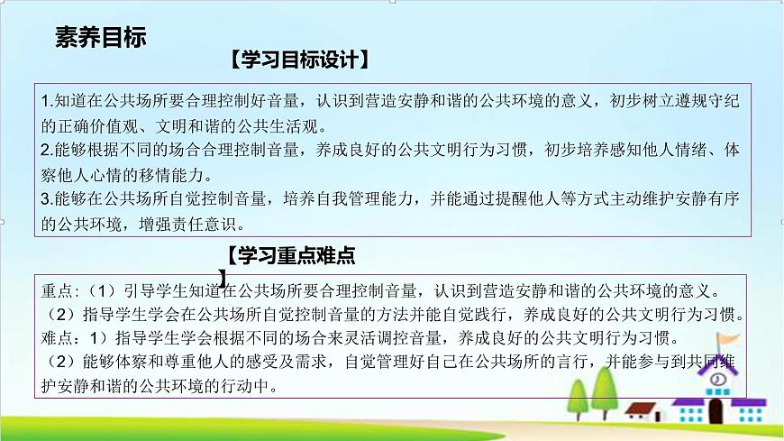【2024秋 新教材】一年級(jí)上冊(cè)道德與法治第13課《我們小點(diǎn)兒聲》PPT教學(xué)課件  第3頁(yè)