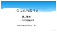 小学统编版（2024）3 公民意味着什么教课内容免费课件ppt