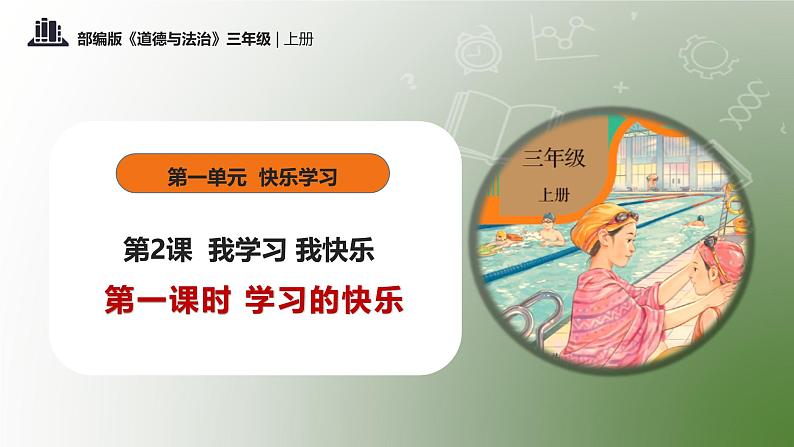 部编版道德与法治三年级上册第2课《我学习 我快乐》教学课件第1页