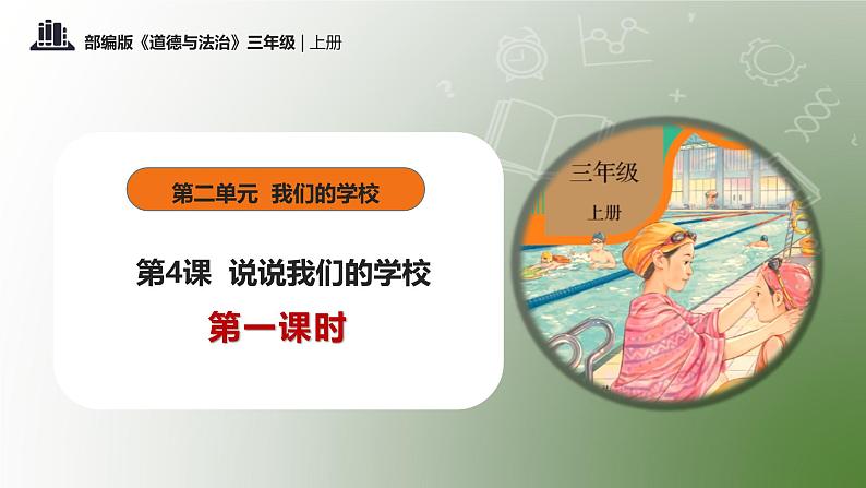 部编版道德与法治三年级上册第4课《说说我们的学校》教学课件第1页