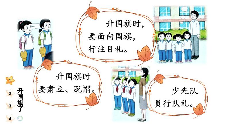小学道德与法治新部编版一年级上册第一单元第2课《 我向国旗敬个礼》教学课件(2024秋)08