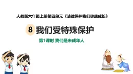 统编版道德与法治 六年级上册第四单元《我们受特殊保护》公开课课件第1课时