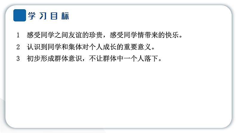 人教统编版道德与法治三年级下册第一单元我和我的同伴4同学相伴(教学)习题课件ppt第2页