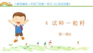 统编版（2024）二年级下册第一单元 让我试试看4 试种一粒籽集体备课ppt课件