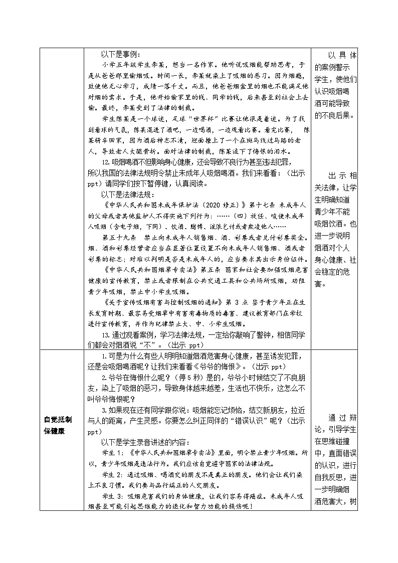3.1《主動拒絕煙酒和毒品》第一課時第3頁