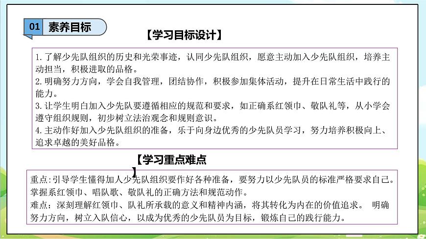 【2025春 新教材】統(tǒng)編版 一年級下冊道德與法治 第14課《光榮的少先隊》（第二課時）PPT教學(xué)課件第3頁
