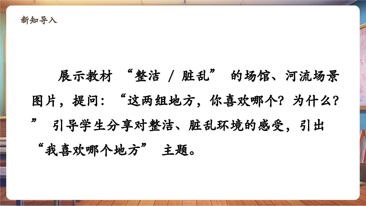 第15课《我们不乱扔》第1课时 我喜欢哪个地方 教学课件第4页