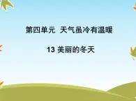 13《美丽的冬天》课件