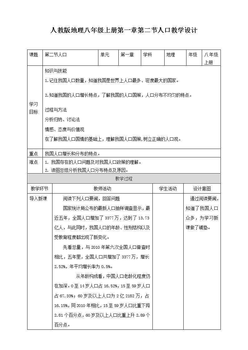 第一章第二节人口第1页