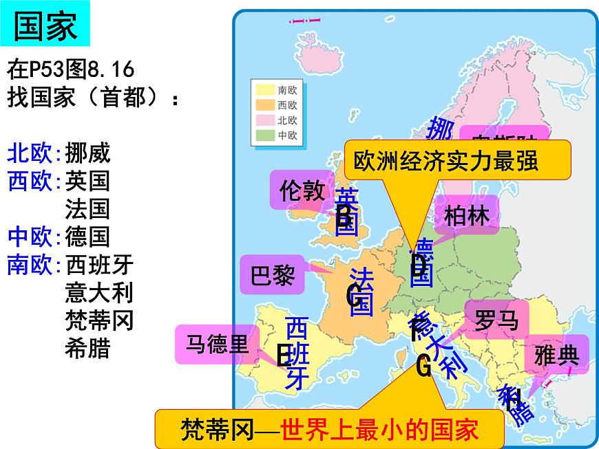 人教版 七年級(jí)下冊(cè)第八章 第二節(jié) 歐洲西部1課件PPT第5頁(yè)