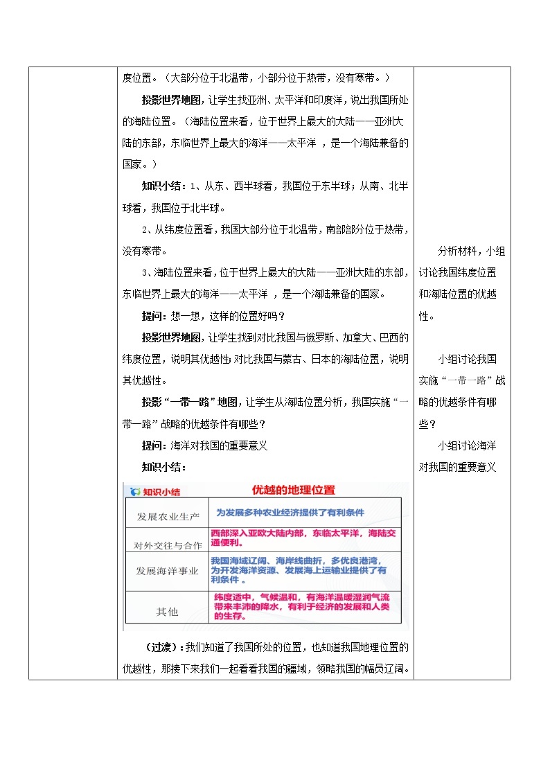 2021年中图版地理七年级上册：2.1疆域和行政区划课件+教案+习题+视频02