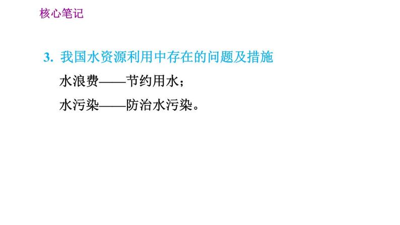 人教版八年级上册地理习题课件 第3章 3.3 紧缺的水资源05