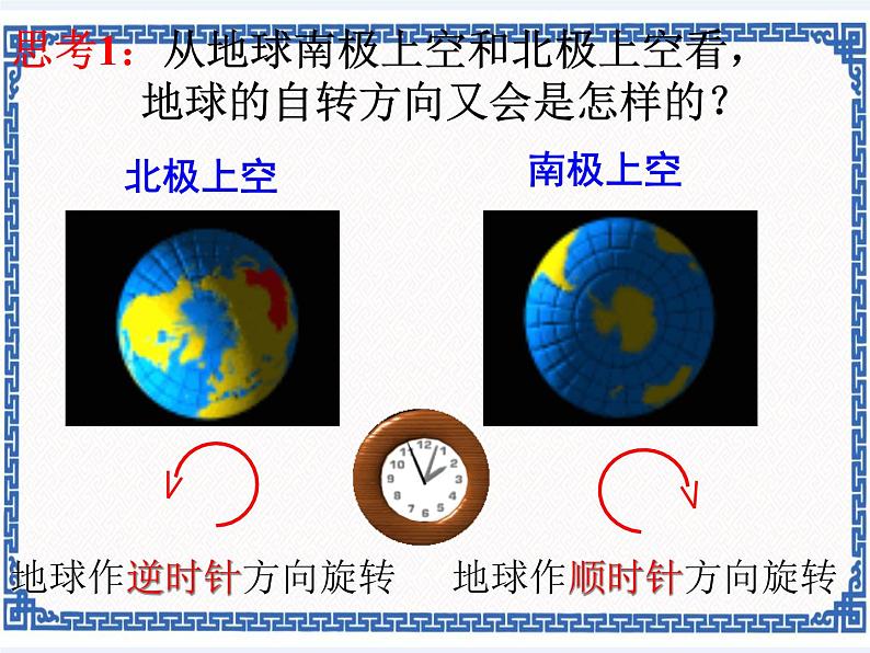 粤教版七年级上册 1.3 地球的运动 课件05