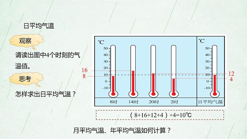 晋教版地理七年级上册 4.1气温和气温的分布 课件(2课时,42张PPT)+教案08