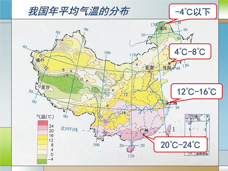 3.1 氣溫分布（第一課時(shí)） 課件第4頁