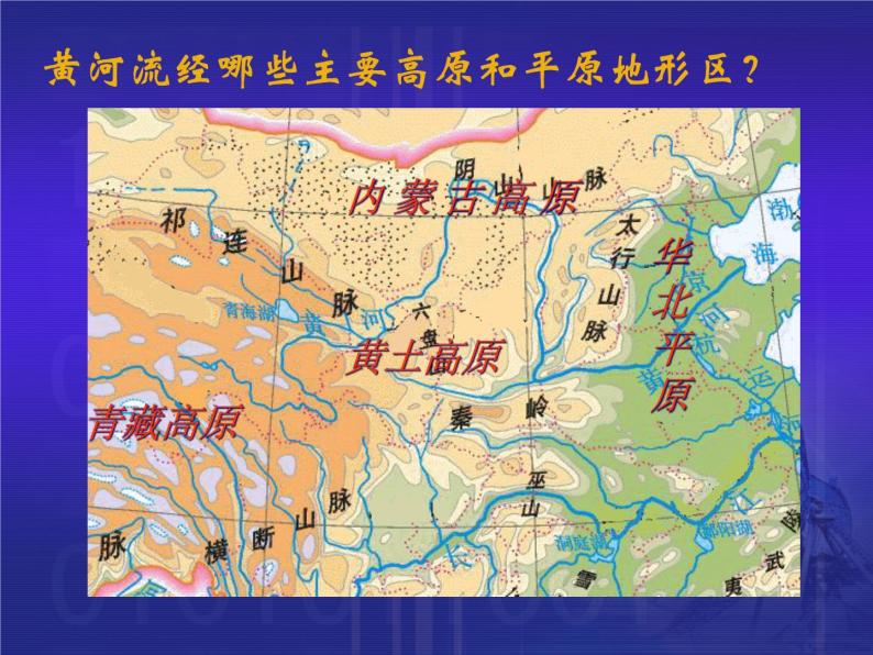 沪教版七年级上册祖国篇（上）4 河流与湖泊4.2 黄河 课件（28张PPT）+教案05