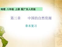 粤教版八年级上册第三章 中国的自然资源综合与测试一等奖复习课件ppt