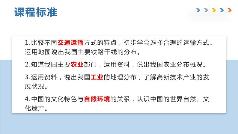第四章 中国的经济与文化(章末总结一)-商务星球版八年级地理上册第3页