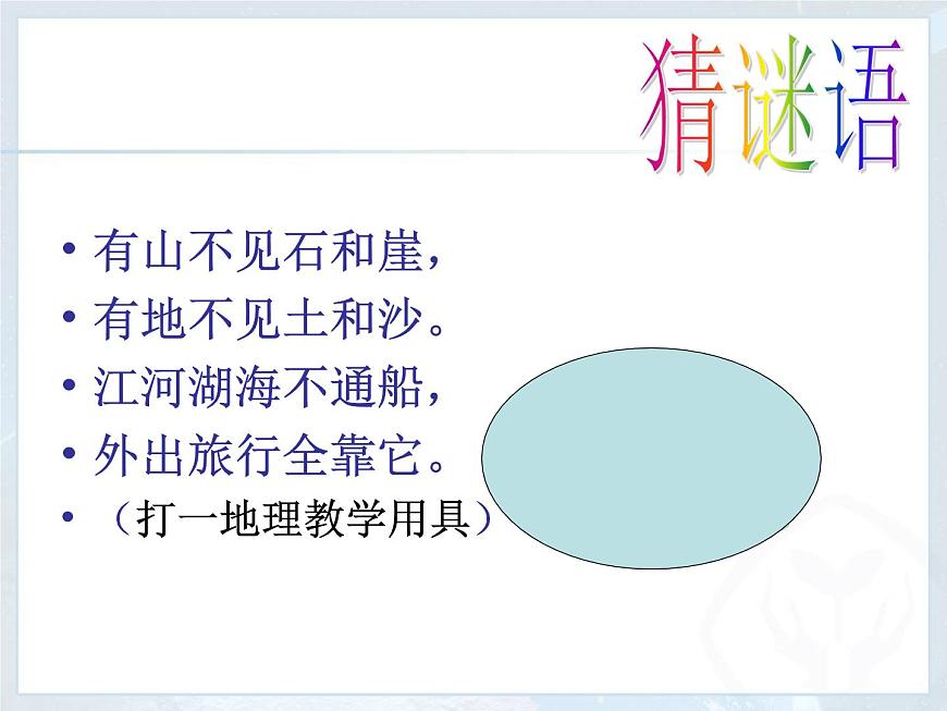 1.3 地圖的閱讀 課件-人教七年級初中地理上冊第1頁