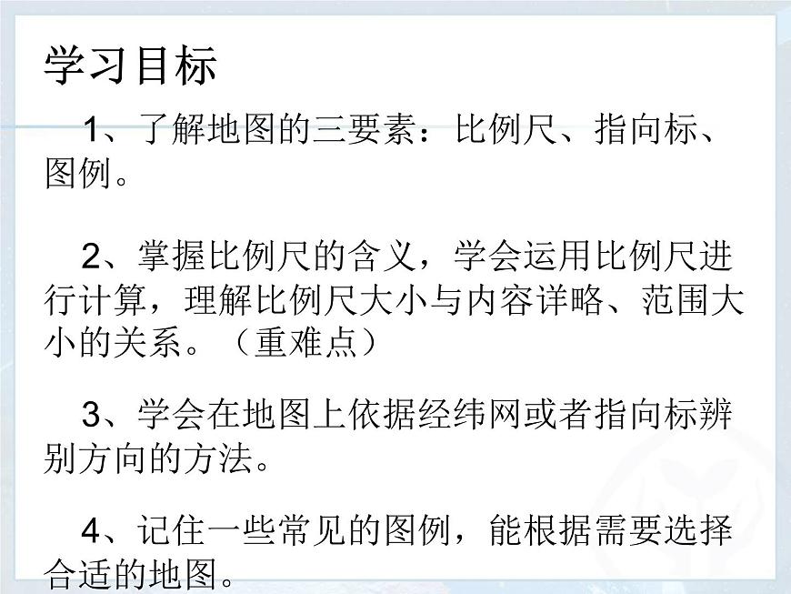 1.3 地圖的閱讀 課件-人教七年級初中地理上冊第3頁