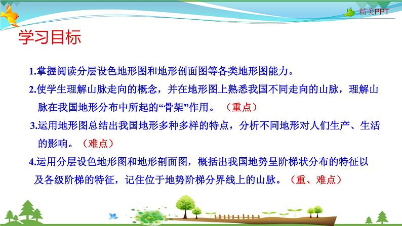 (人教版)八年级地理上册同步备课 2.1 地形和地势(课件)02