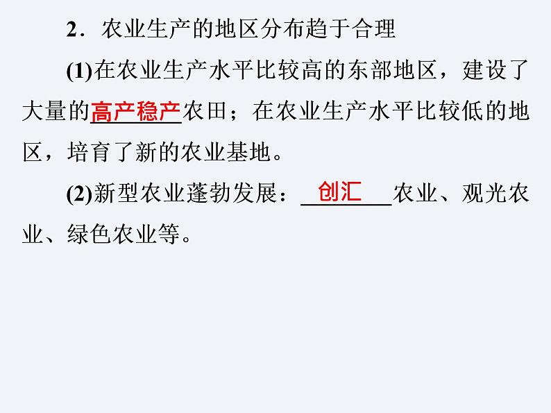 湘教版八年级上册 地理课件 第4章 第1节 农业第7页