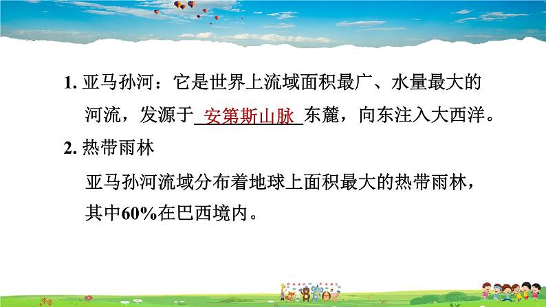 人教版地理七年级下册-9.2.2 热带雨林的开发与保护【习题课件】第2页