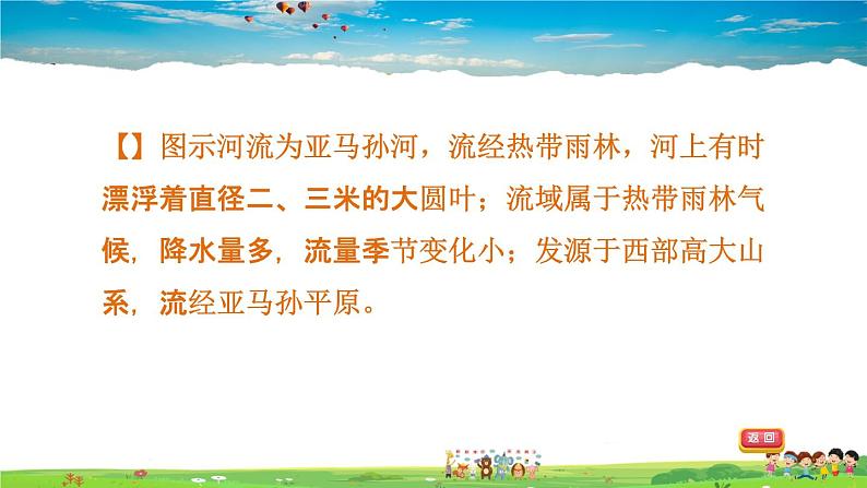人教版地理七年级下册-9.2.2 热带雨林的开发与保护【习题课件】第8页