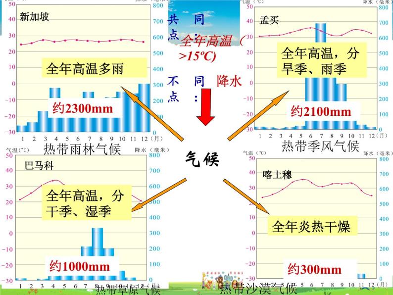 湘教版地理 七年级上册- 第四章 第四节 世界主要气候类型【教学课件+教案】04