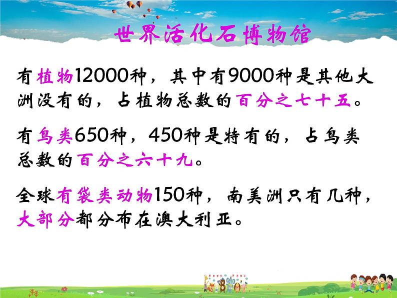 粤教版地理七年级下册 《第10章第三节 大洋中的陆地-大洋洲》PPT课件 (2)第1页