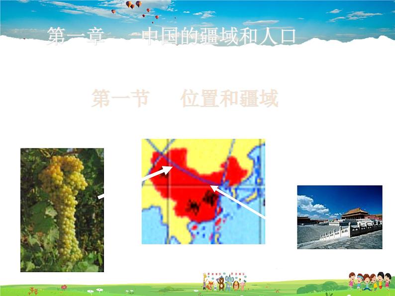 粤教版地理八年级上册 《第1章第1节 位置和疆域》PPT课件 (4)第1页