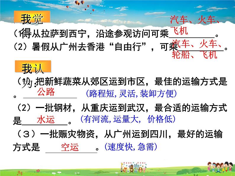 交通运输业PPT课件免费下载06