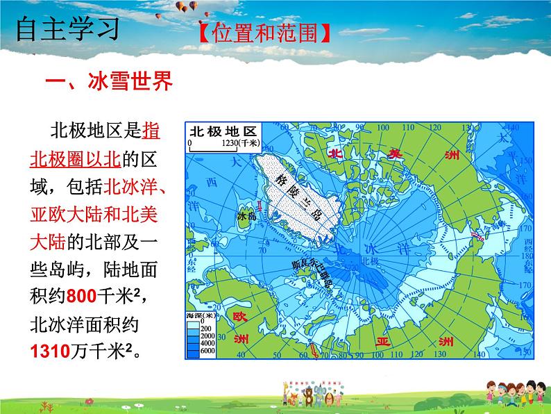 湘教版地理七年级下册 《第7章第5节 北极地区和南极地区》PPT课件 (4)第5页